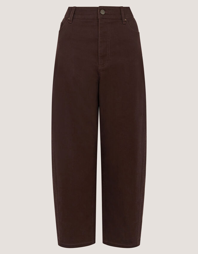 Lacey Barrel Jeans, Brown (CHOCOLATE), large