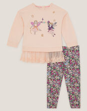 Baby Fairy Top & Leggings Set, Pink (PINK), large