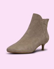 Shoe The Bear Suede Kitten Heels , Brown (TAUPE), large