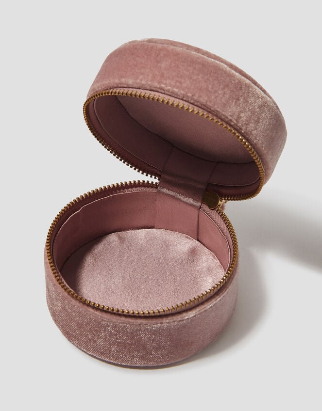 Initial Embellished Jewellery Box, Pink (PINK), large