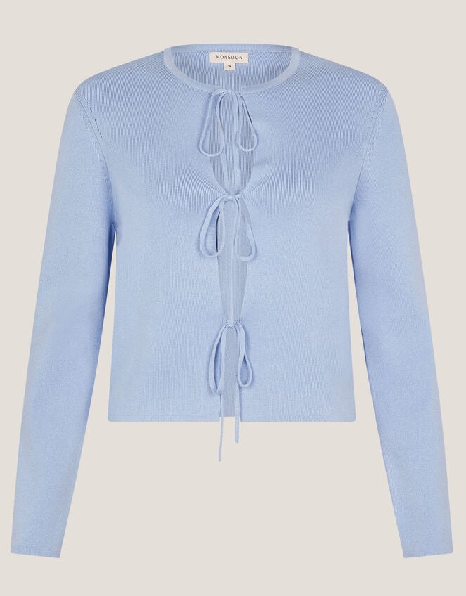 Tula Tie Cardigan, Blue (PALE BLUE), large
