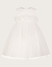 Baby Rosanna 3D Christening Dress, Ivory (IVORY), large