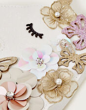 Ella Sequin Flower Unicorn Bag, , large