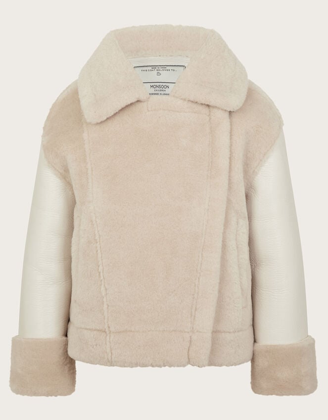 Aviator Jacket, Cream (CREAM), large