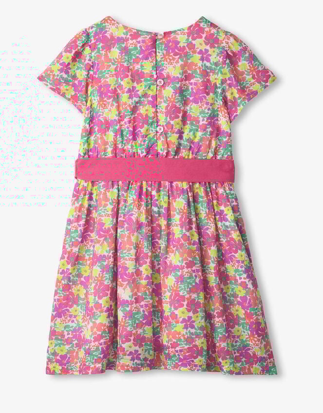Hatley Floral Print Dress, Pink (PINK), large