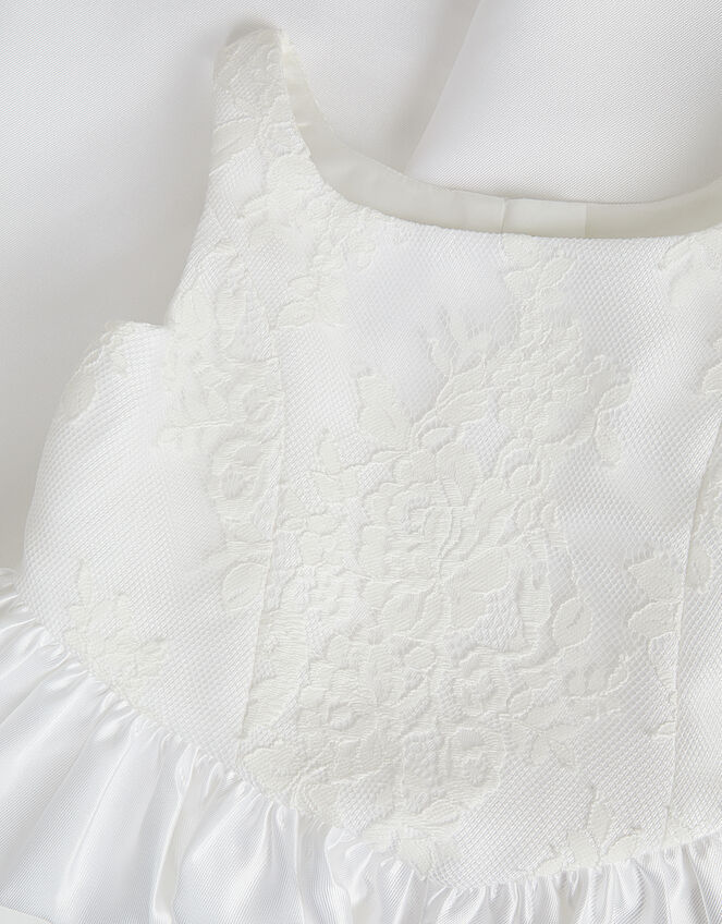 Juno Lace Bodice Party Dress, Ivory (IVORY), large