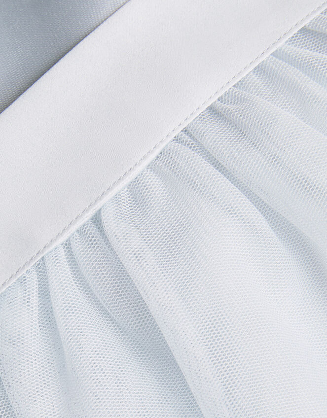 Tulle Bridesmaid Dress, Blue (PALE BLUE), large