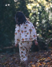 Little Green Radicals Rainbow Tree Pyjamas Set, Multi (MULTI), large