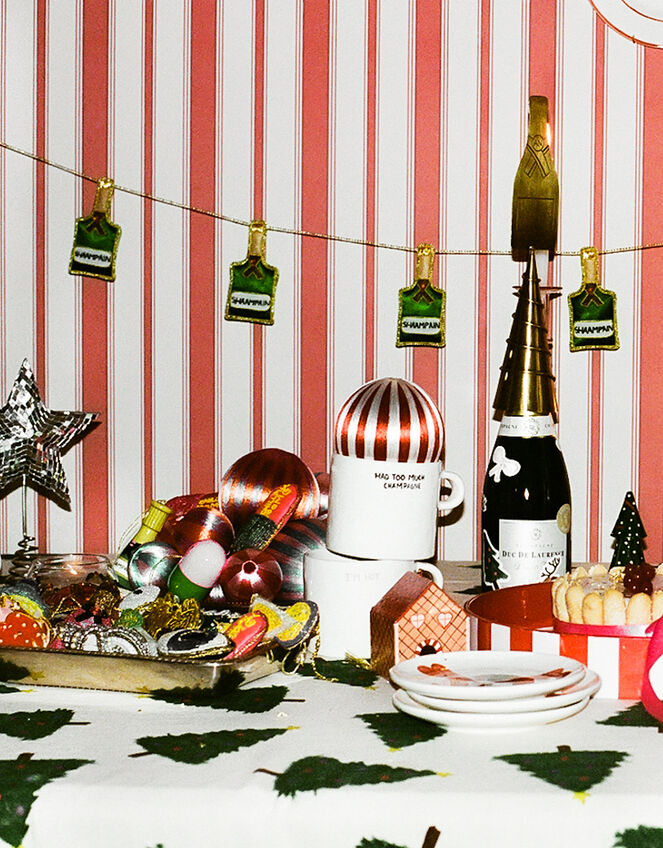 Anna + Nina Shaampain Christmas Garland, , large