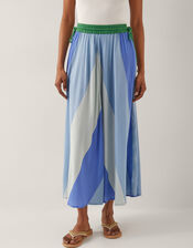 Lolana Midi Skirt, Blue (BLUE), large