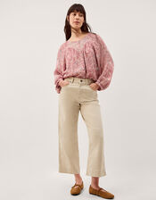 Mandy Paisley Print Blouse, Pink (ROSE PINK), large