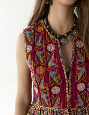 Maison Hotel Eugenie Mixed Print Maxi Dress, Multi (MULTI), large