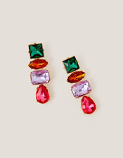 Gemstone Drop Earrings, Multi (MULTI), large