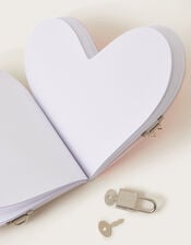 Rainbow Heart Notebook, , large