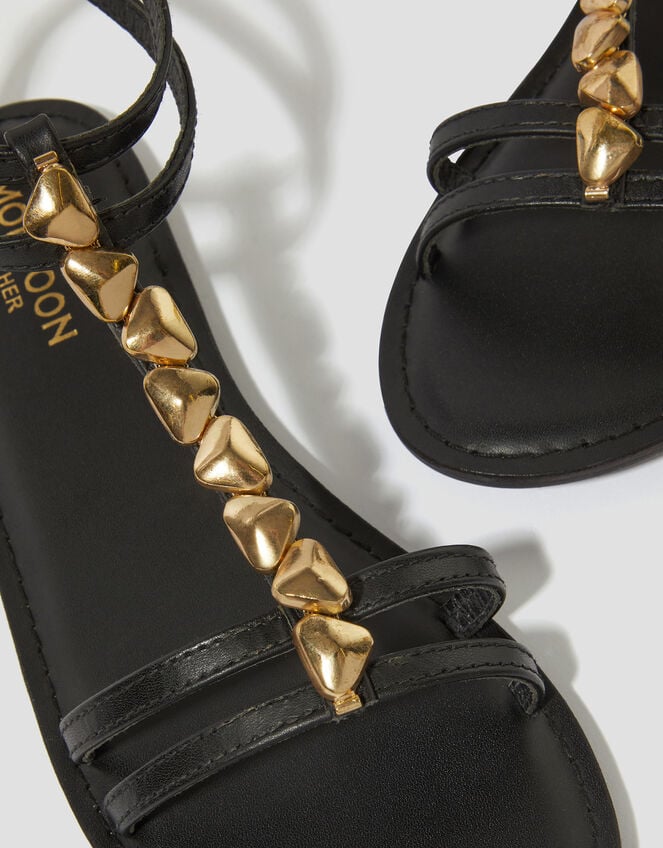 Simi T-Bar Strappy Sandals, Black (BLACK), large