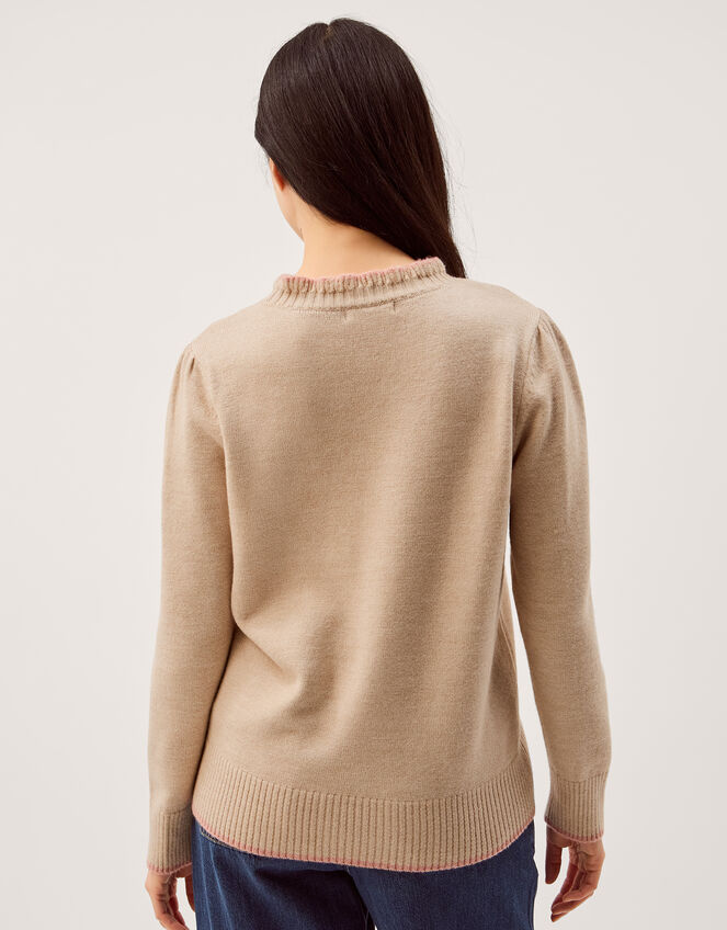 Ami Amour Jumper, Natural (NATURAL), large