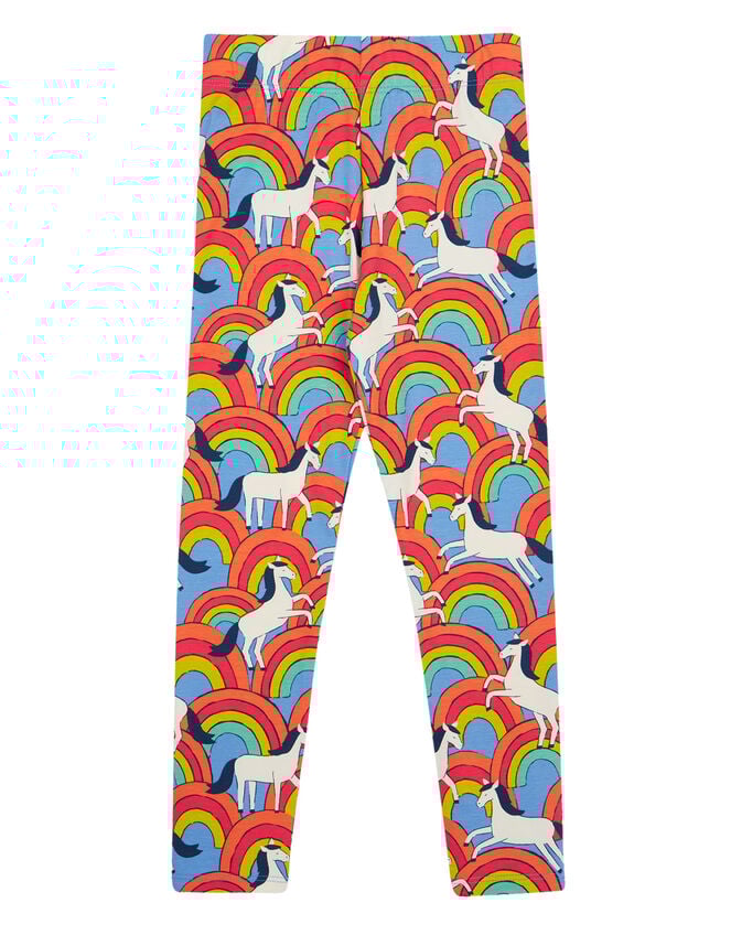 Frugi Leona Printed Leggings, Multi (MULTI), large