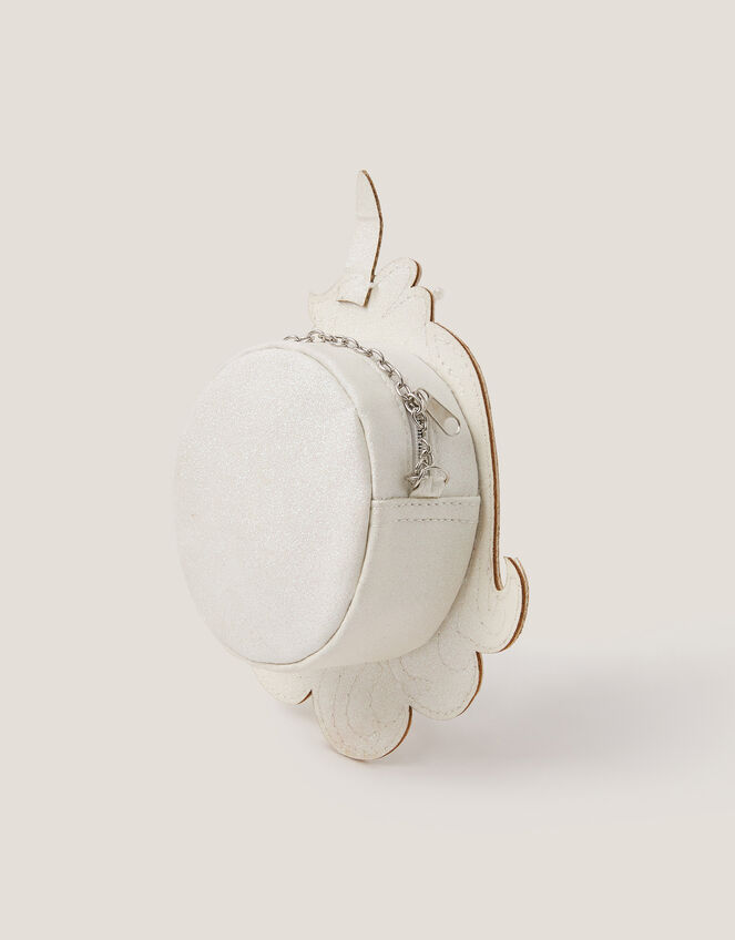 Glitter Unicorn Bag & Pearly Hair Clips Set, , large