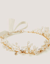 Beaded Tiara Wire Crown, , large