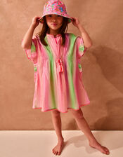 Ombr&eacute; Stripe Kaftan, Multi (MULTI), large