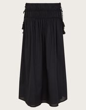 Jade Maxi Skirt, Black (BLACK), large