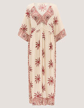 Sunnie Midi Beach Dress, Ivory (IVORY), large