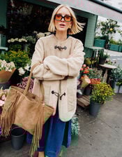 Daisy Suede Fringe Tote Bag, , large