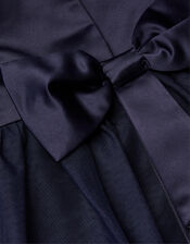 Baby Tulle Bridesmaid Dress , Blue (NAVY), large