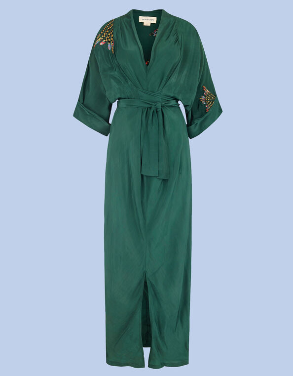 Tallulah and Hope Gloria Maxi Dress, Green (GREEN), large