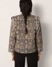 Maison Hotel Sugata Floral Quilted Jacket, Blue (BLUE), large