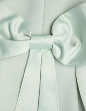 Baby Molly Scuba Bridesmaid Dress, Green (SAGE), large