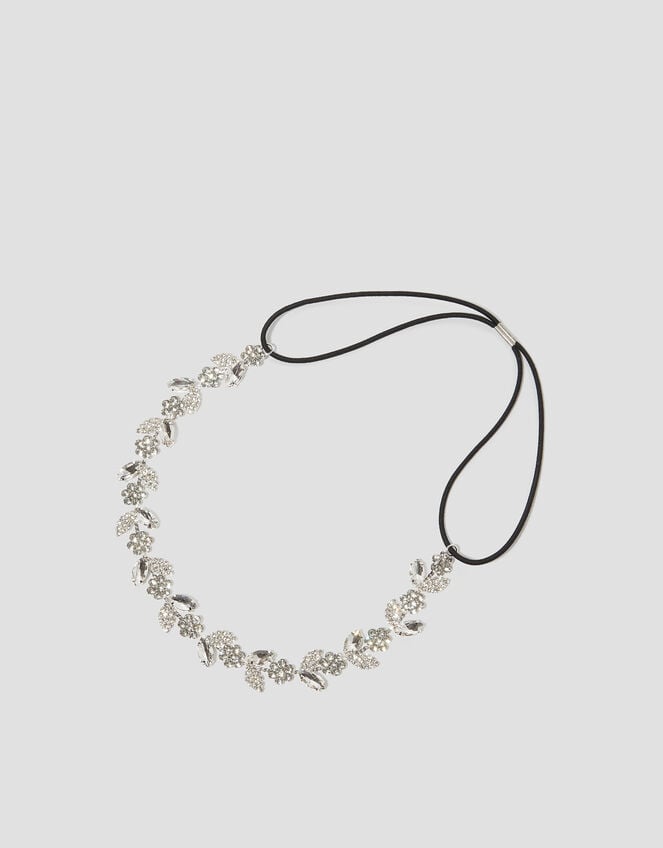 Embellished Wire Flower Crown, , large