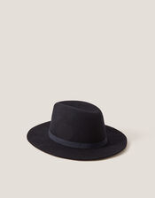 Drew Wool Fedora Hat, , large