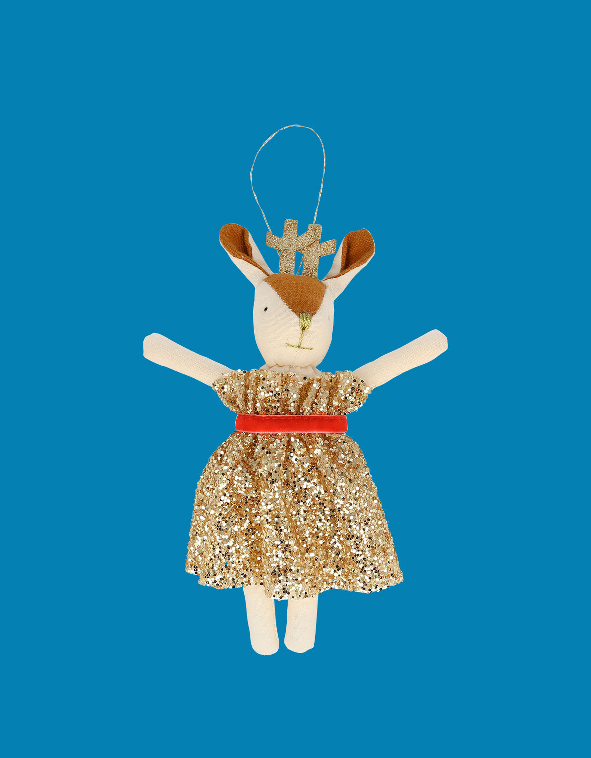 Meri Meri Mrs Reindeer Tree Decoration, , large