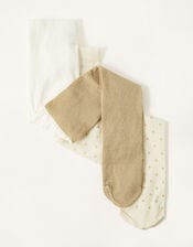 2-Pack Baby Sparkle Tights, Gold (GOLD), large