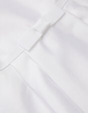 Sicily Pearl Collar Communion Dress, White (WHITE), large