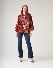 One Hundred Stars Primula Velvet Jacket, , large