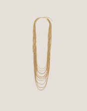 Bead Layered Necklace, , large