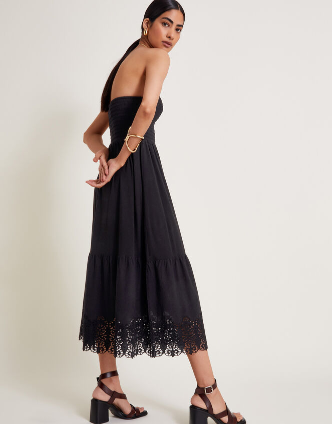 Bailey Bandeau Dress, Black (BLACK), large