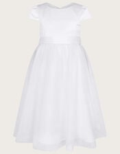 Tulle Bridesmaid Dress, White (WHITE), large