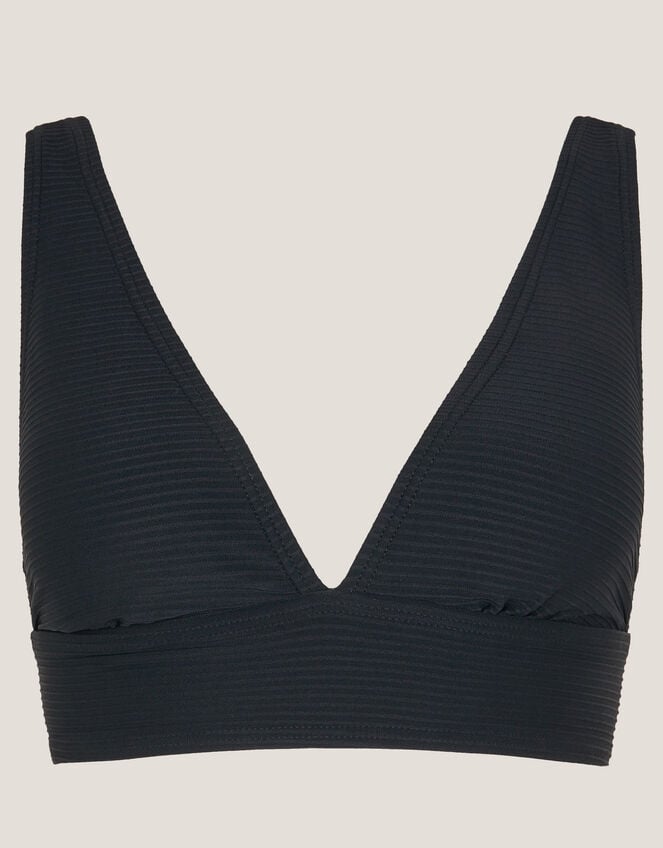 Kina Triangle Bikini Top, Black (BLACK), large