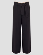 Scarlet Trim Trousers, Black (BLACK), large