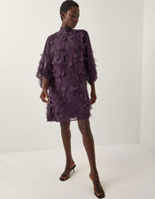 Cassidy Sparkle Appliqu&eacute; Jacket, Purple (PURPLE), large