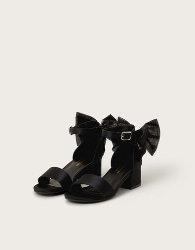 Two-Part Bow Heels, Black (BLACK), large