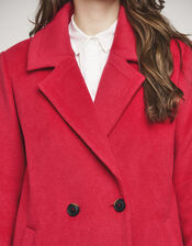 Rino and Pelle Double-Breasted Coat, Red (RED), large
