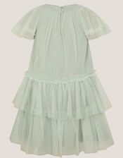 Anastasia Embellished Tulle Party Dress, Green (SAGE), large