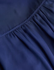 Indi Tie-Back Prom Dress, Blue (NAVY), large