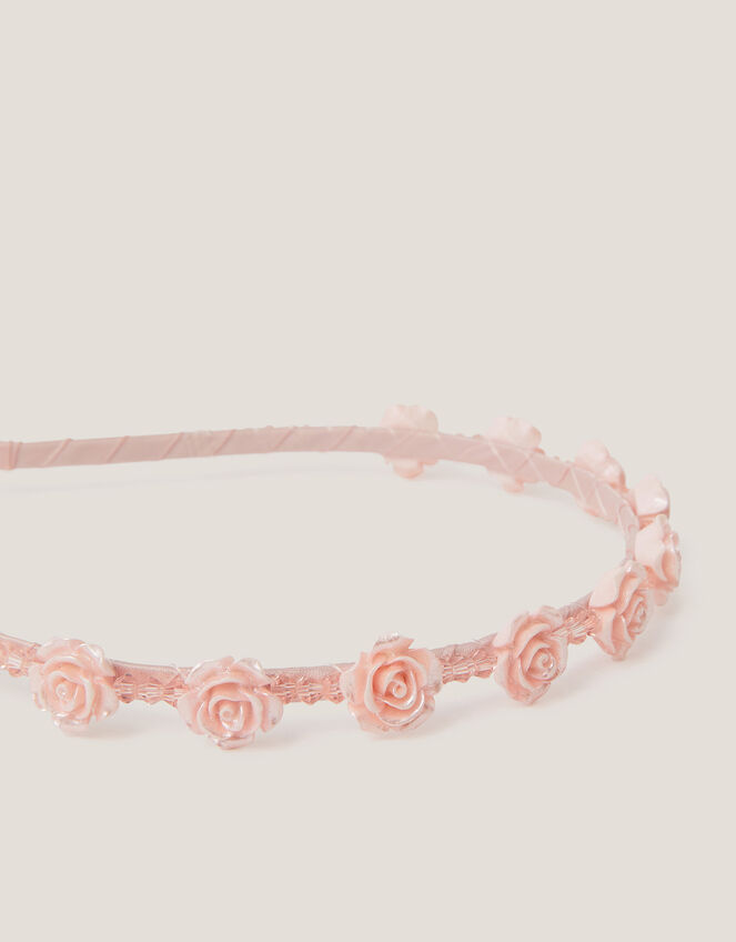 Rose Beaded Headband, , large