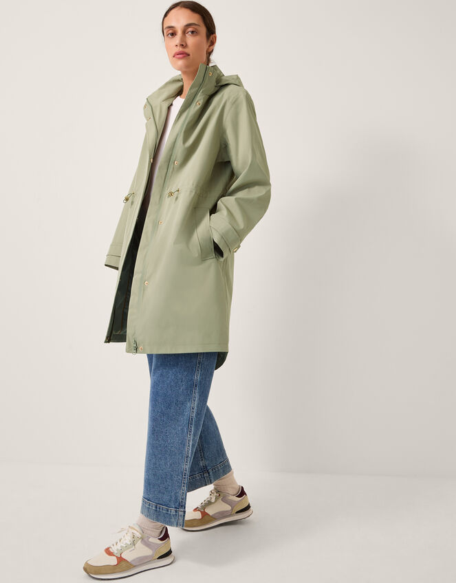 Ada Waterproof Raincoat, Green (SAGE), large