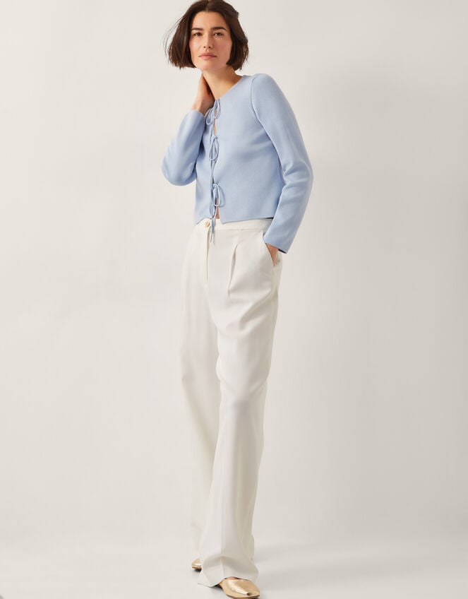 Tula Tie Cardigan, Blue (PALE BLUE), large